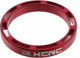 KCNC Hollow Headset Spacer 1 1/8" - rot/5 mm