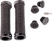 crankbrothers Handlebar grips - black-black/130 mm