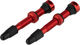 tune Tubeless Valve Set - red/Presta 44 mm