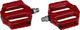 Shimano PD-EF202 Platform Pedals - red