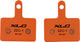 XLC Disc BP-O07 Brake Pads for Shimano / Tektro / XLC - orange/Organic