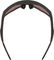 100% Speedtrap Hiper Sports Glasses - soft tact black/hiper red multilayer mirror