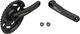 Shimano CUES Kurbelgarnitur FC-U4000-2 Vierkant mit Kettenschutzring - schwarz/175,0 mm