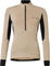 VAUDE Camiseta Womens Kuro Halfzip LS - linen/36