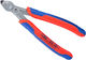 Knipex Electronic Super Knips® Zange mit 60° Winkel - rot-blau