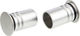 Syntace Bar Plugs Lenkerendstopfen - silber/CRB