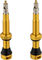 tune Tubeless Valve Set - gold/Presta 44 mm