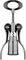 Campagnolo Big Corkscrew - high-gloss black