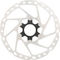 Shimano SM-RT64 Center Lock Brake Rotor for Deore w/ External Teeth - silver-black/180 mm