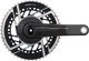 SRAM Red E1 DUB 2x12-speed Carbon Crankset - natural carbon/172.5 mm 37-50