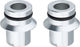 Feedback Sports Thru-Axle Adapters for Omnium - silver