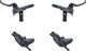 Shimano Set de Freins à Disque av+arr Deore BR-M6100 J-Kit - noir/Ensemble/gauche/droite (spécifique)