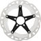 Shimano RT-EM810 Center Lock Brake Rotor for STEPS w/ External Teeth - silver-black/180 mm