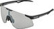 uvex Lunettes de Sport pace perform S V - black mat/litemirror silver