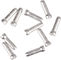 Jagwire Ferrules for Brake/Shifter Cables - 10 pcs. - silver