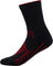 BBB Calcetines FIRFeet BSO-16 - negro-rojo/39 - 43