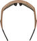 100% Speedtrap Hiper Sports Glasses - matte copper chromium-black/hiper copper mirror