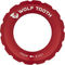 Wolf Tooth Components Center Lock Verschlussring - red