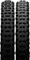 Maxxis Minion DHF / DHR II 3C MaxxTerra EXO WT TR 29" Folding Tyre Set - black/29 /61 mm/61-622