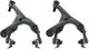 Shimano Set de Freins sur Jante av+arr Ultegra BR-R8000 - noir/Ensemble