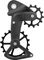 CeramicSpeed Système de Galets de Dérailleur OSPW X Coated pour SRAM Eagle AXS - black/14 dents (galet guide), 18 dents (galet tendeur)