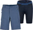 Endura Hummvee Damen Shorts mit Innenhose - blue steel/S