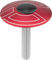 Cinelli Top Cap Ahead Kappe - red