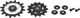 SRAM Pulley Set for XX SL Eagle Transmission AXS T-Type Rear Derailleur - black/14 teeth (guide pulley), 16 teeth (tension pulley)