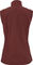 VAUDE Chaleco para damas Womens Hurricane Vest III - dark cherry/36