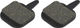 GALFER Disc Standard Brake Pads for Tektro - semi-metallic - steel/TE-003