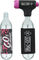 Muc-Off Road Inflator CO2 Pumpe + 2 x CO2 Kartusche - universal