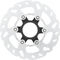 Shimano SM-RT70 Center Lock Brake Rotor for SLX w/ Internal Teeth - silver/140 mm