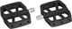 e*thirteen Base Flat Platform Pedals - black