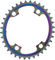 absoluteBLACK Oval Road 110/4 Chainring for Shimano Dura-Ace R9100 / Ultegra R8000 - rainbow/36 