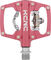 KCNC AM Trap Click / Platform Pedals - pink bling