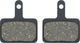 GALFER Disc Road Brake Pads for Tektro - semi-metallic - steel/Semi-metallic