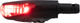 Racktime Shine Evo LED AC Rear Light - black/wide