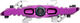 OneUp Components Clip Pedals clipless pedals - purple