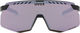 uvex pace stage S CV sports glasses - black matte/mirror pink