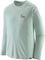 Patagonia Capilene Cool Trail Graphic L/S Shirt - lose it-wispy green/L