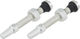 Muc-Off V2 Tubeless Valves - silver/Presta 44 mm