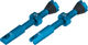 Peatys Chris King Edition MK2 Tubeless Valve 2-Pack Set - turquoise/Presta 42 mm