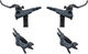 Shimano Set de Freins à Disque av+arr SLX BR-M7120 J-Kit - noir/Ensemble/gauche/droite (spécifique)