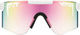 Pit Viper The Original Double Wide Sports Glasses - miami nights/pink fade