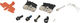 Shimano CUES Bremssattel BR-U8020 mit Metallbelag - schwarz/Set/ohne