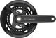 Shimano CUES Crankset FC-U6010-2 Hollowtech II w/ Chain Guard - black/175,0 mm