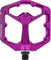 crankbrothers Stamp 7 LE Platform Pedals - purple/small