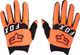 Fox Head Youth Dirtpaw Full Finger Gloves - fluorescent orange/M