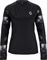 Scott Maillot para damas Trail Storm L/S - black-sweet pink/S