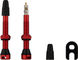 tune Tubeless Valve Set - red/Presta 44 mm